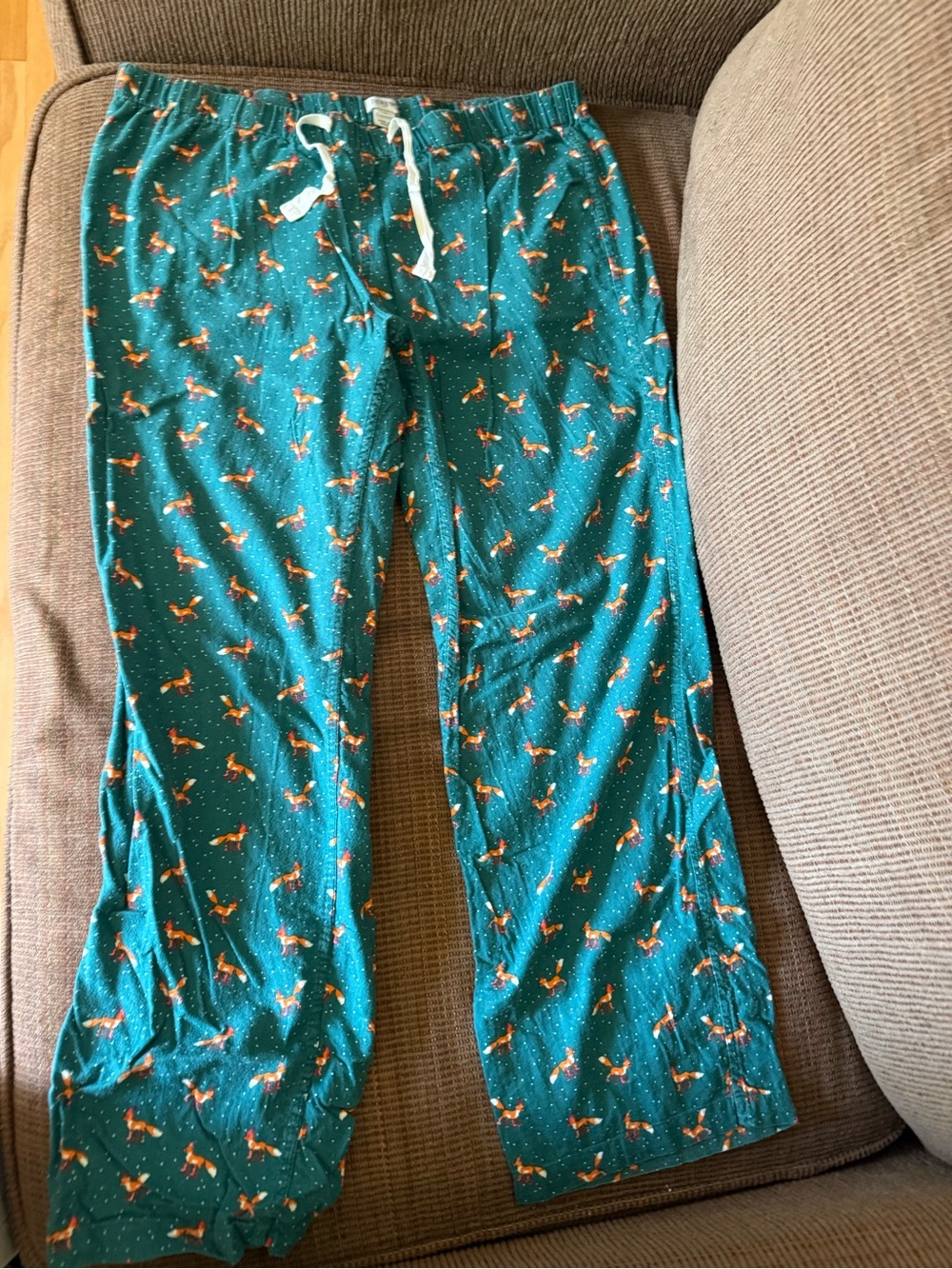 J. Crew Factory Flannel Lounge Pants - lot of 5, size L - Picture 2 of 16